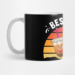 Bes Teas Funny Matching Friends Bubble Tea Lover Mug